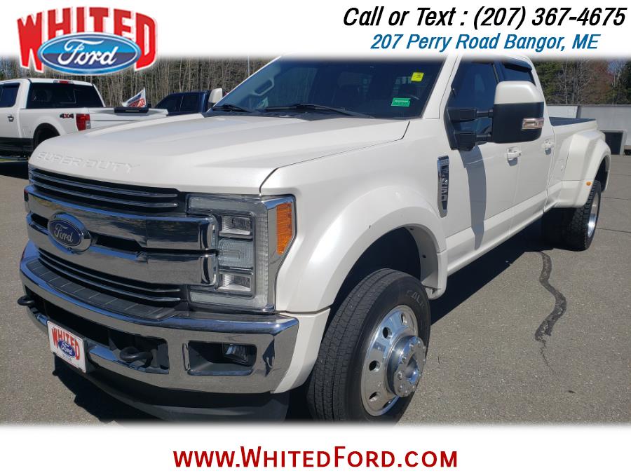 Used Ford Super Duty F-450 DRW Lariat 4WD Crew Cab 8'' Box 2017 | Whited Ford. Bangor, Maine Used Ford Super Duty F-450 DRW Lariat 4WD Crew Cab 8'' Box 2017 | Whited Ford. Bangor, Maine