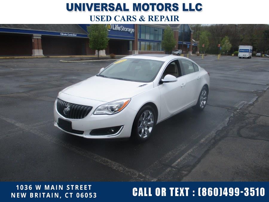 2016 Buick Regal 4dr Sdn Turbo AWD, available for sale in New Britain, Connecticut | Universal Motors LLC. New Britain, Connecticut