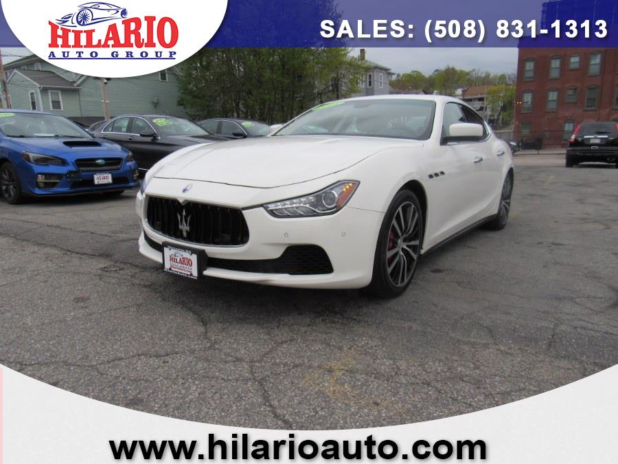 Used Maserati Ghibli S Q4 2015 | Hilario's Auto Sales Inc.. Worcester, Massachusetts