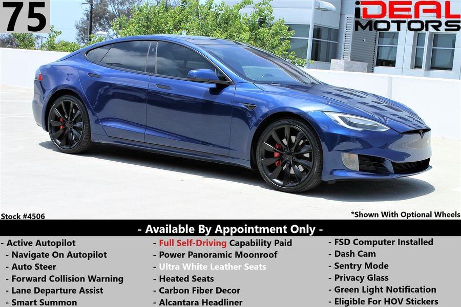 Used Tesla Model s 75 Sedan 4D 2017 | Ideal Motors. Costa Mesa, California