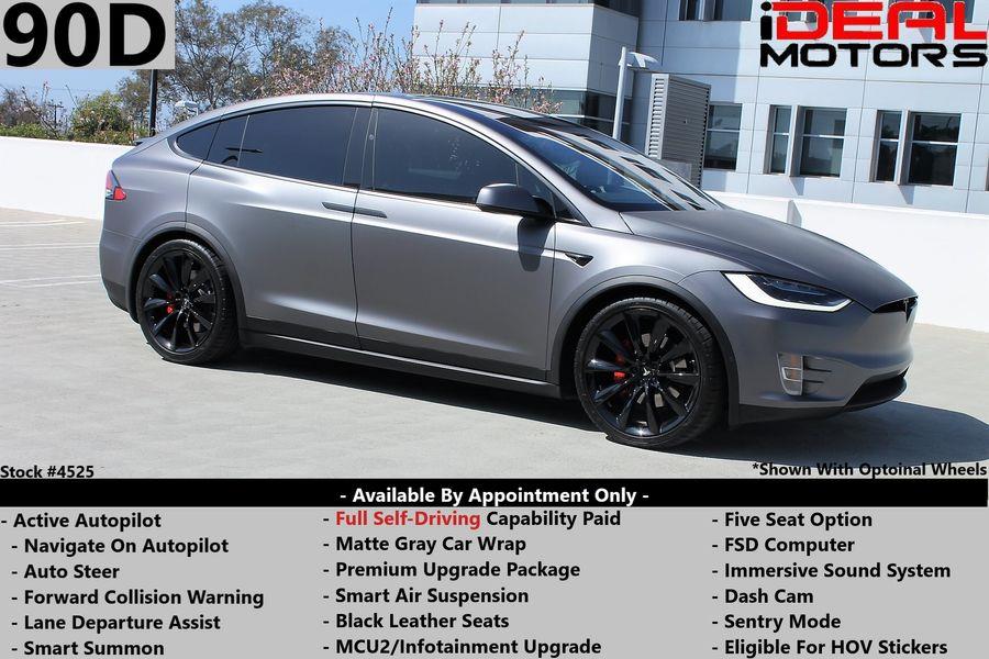 Used Tesla Model x 90D Sport Utility 4D 2017 | Ideal Motors. Costa Mesa, California