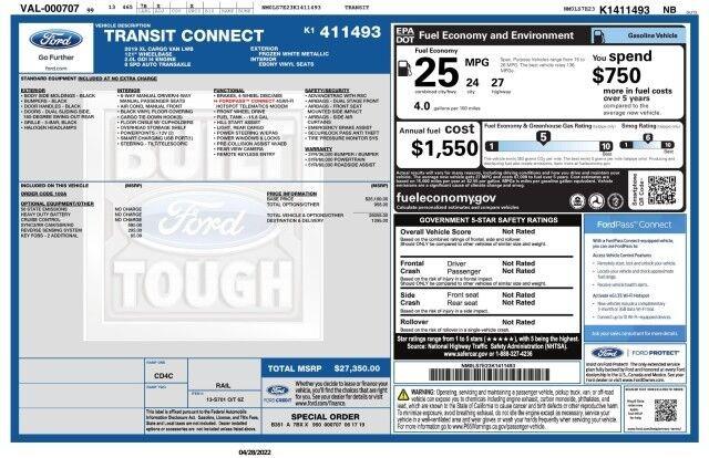 Used Ford Transit Connect Van XL w/ rearCam 2019 | Car Revolution. Maple Shade, New Jersey Used Ford Transit Connect Van XL w/ rearCam 2019 | Car Revolution. Maple Shade, New Jersey