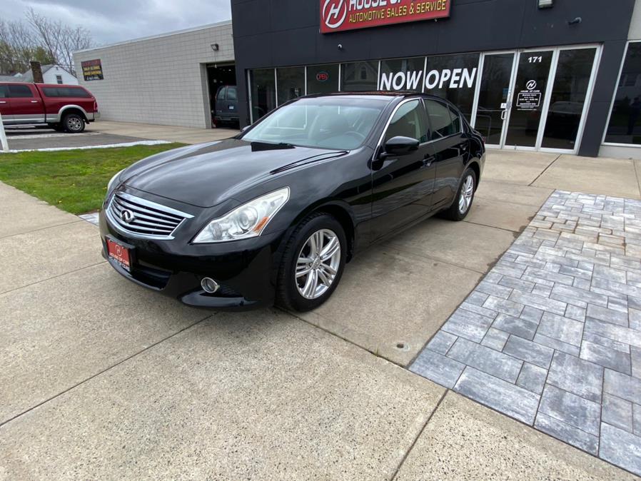 2013 INFINITI G37 Sedan 4dr x AWD, available for sale in Meriden, Connecticut | House of Cars CT. Meriden, Connecticut