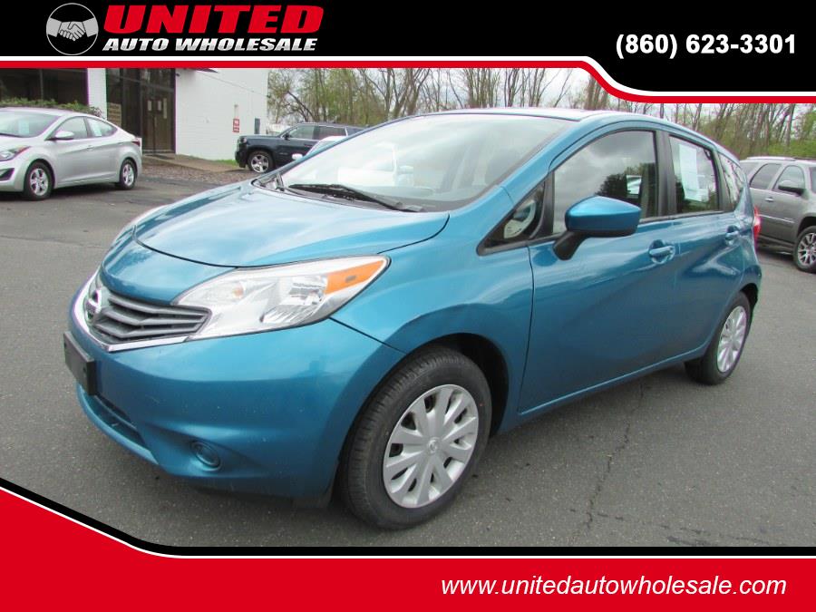 2015 Nissan Versa Note 5dr HB CVT 1.6 SV, available for sale in East Windsor, Connecticut | United Auto Sales of E Windsor, Inc. East Windsor, Connecticut