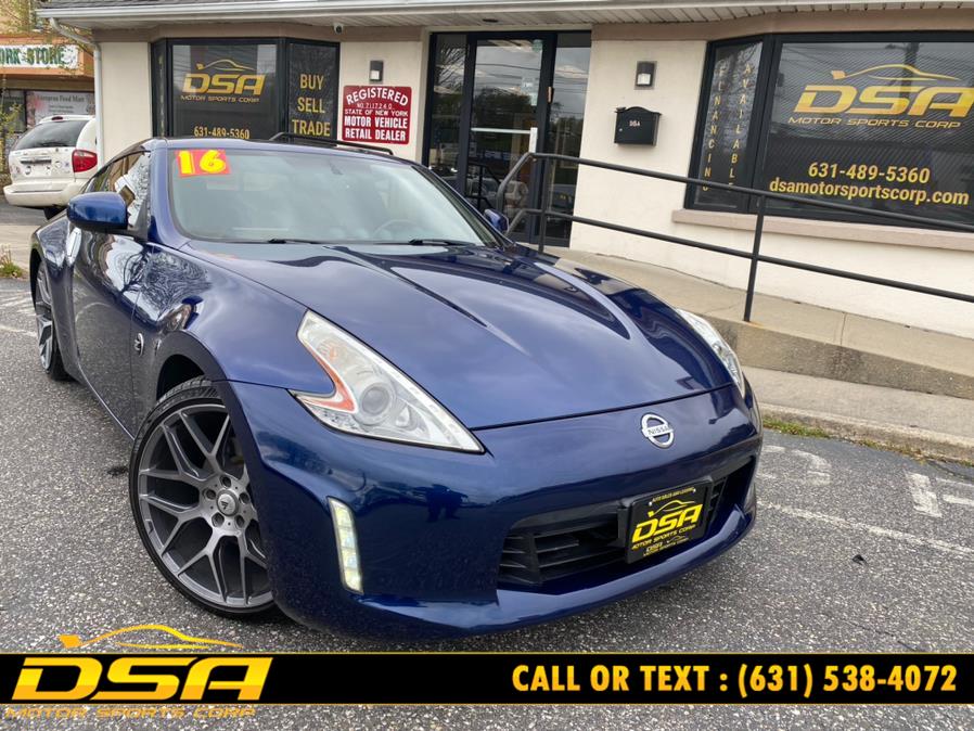 2016 Nissan 370Z 2dr Cpe Manual, available for sale in Commack, New York | DSA Motor Sports Corp. Commack, New York 2016 Nissan 370Z 2dr Cpe Manual, available for sale in Commack, New York | DSA Motor Sports Corp. Commack, New York