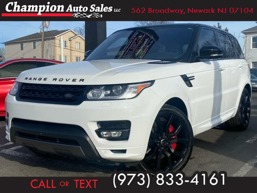Used Land Rover Range Rover Sport 4WD 4dr V8 Autobiography 2016 | Champion Auto Sales. Newark, New Jersey