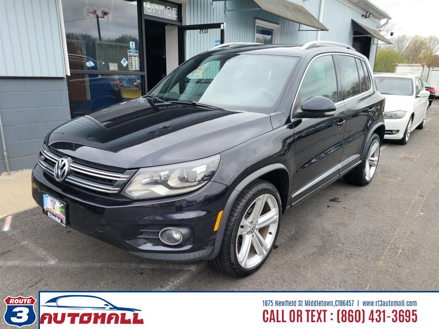 2015 Volkswagen Tiguan 4MOTION 4dr Auto SEL, available for sale in Middletown, Connecticut | RT 3 AUTO MALL LLC. Middletown, Connecticut