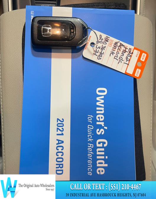 2021 Honda Accord Sedan LX 1.5T CVT, available for sale in Lodi, New Jersey | AW Auto & Truck Wholesalers, Inc. Lodi, New Jersey 2021 Honda Accord Sedan LX 1.5T CVT, available for sale in Lodi, New Jersey | AW Auto & Truck Wholesalers, Inc. Lodi, New Jersey