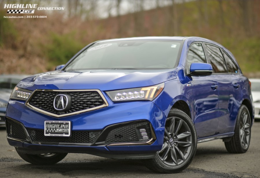 2019 Acura MDX SH-AWD w/Technology/A-Spec Pkg, available for sale in Waterbury, Connecticut | Highline Car Connection. Waterbury, Connecticut