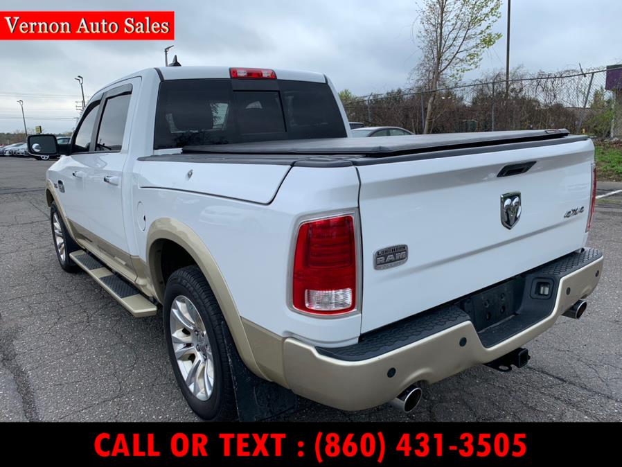Used Ram 1500 4WD Crew Cab 140.5" Laramie Longhorn Edition 2013 | Vernon Auto Sale & Service. Manchester, Connecticut Used Ram 1500 4WD Crew Cab 140.5" Laramie Longhorn Edition 2013 | Vernon Auto Sale & Service. Manchester, Connecticut
