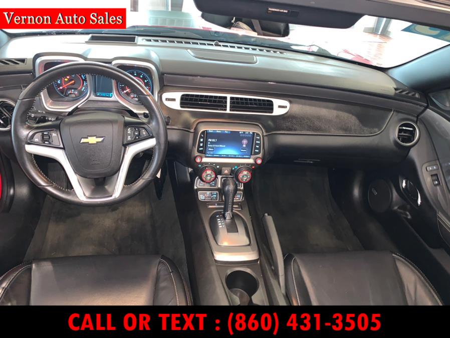 2013 Chevrolet Camaro 2dr Conv LT w/2LT, available for sale in Manchester, Connecticut | Vernon Auto Sale & Service. Manchester, Connecticut 2013 Chevrolet Camaro 2dr Conv LT w/2LT, available for sale in Manchester, Connecticut | Vernon Auto Sale & Service. Manchester, Connecticut