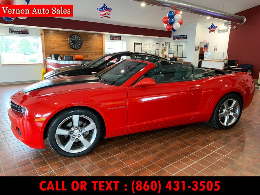 2013 Chevrolet Camaro 2dr Conv LT w/2LT, available for sale in Manchester, Connecticut | Vernon Auto Sale & Service. Manchester, Connecticut 2013 Chevrolet Camaro 2dr Conv LT w/2LT, available for sale in Manchester, Connecticut | Vernon Auto Sale & Service. Manchester, Connecticut