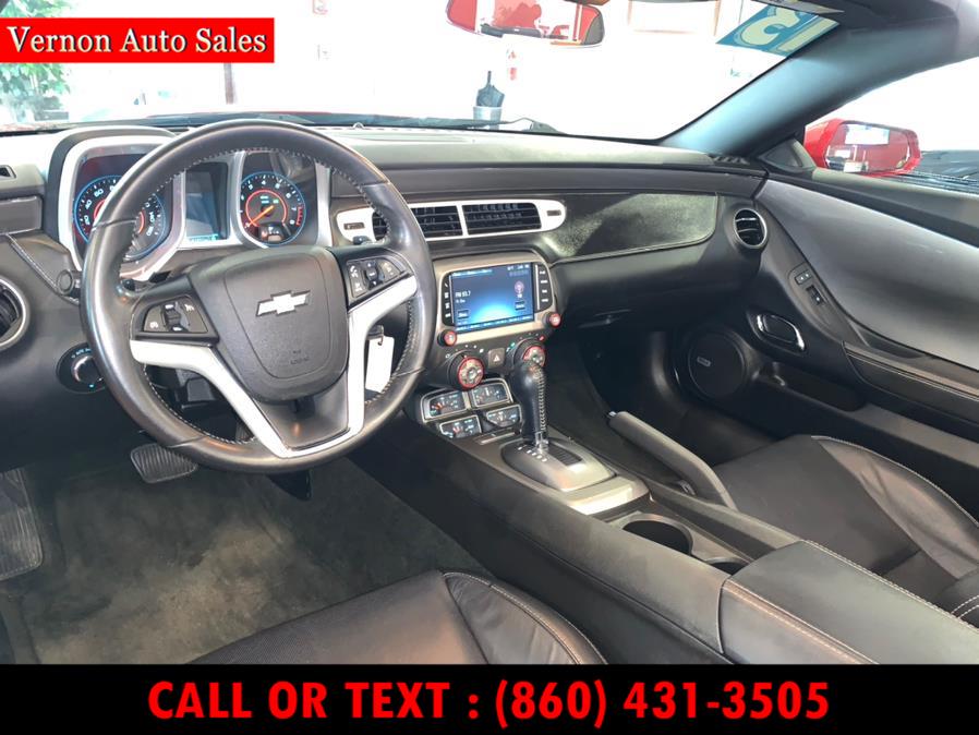 2013 Chevrolet Camaro 2dr Conv LT w/2LT, available for sale in Manchester, Connecticut | Vernon Auto Sale & Service. Manchester, Connecticut 2013 Chevrolet Camaro 2dr Conv LT w/2LT, available for sale in Manchester, Connecticut | Vernon Auto Sale & Service. Manchester, Connecticut