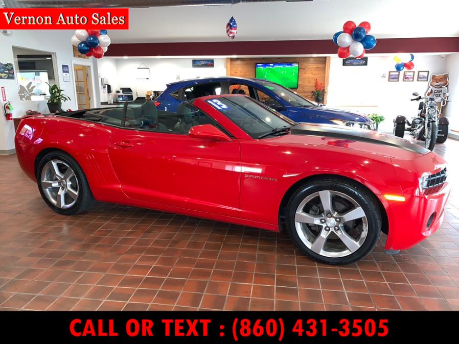 2013 Chevrolet Camaro 2dr Conv LT w/2LT, available for sale in Manchester, Connecticut | Vernon Auto Sale & Service. Manchester, Connecticut 2013 Chevrolet Camaro 2dr Conv LT w/2LT, available for sale in Manchester, Connecticut | Vernon Auto Sale & Service. Manchester, Connecticut