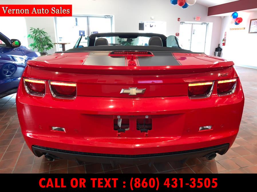 2013 Chevrolet Camaro 2dr Conv LT w/2LT, available for sale in Manchester, Connecticut | Vernon Auto Sale & Service. Manchester, Connecticut 2013 Chevrolet Camaro 2dr Conv LT w/2LT, available for sale in Manchester, Connecticut | Vernon Auto Sale & Service. Manchester, Connecticut