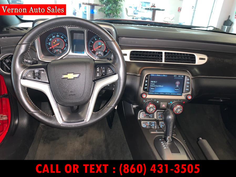 2013 Chevrolet Camaro 2dr Conv LT w/2LT, available for sale in Manchester, Connecticut | Vernon Auto Sale & Service. Manchester, Connecticut 2013 Chevrolet Camaro 2dr Conv LT w/2LT, available for sale in Manchester, Connecticut | Vernon Auto Sale & Service. Manchester, Connecticut