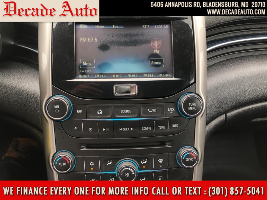 2014 Chevrolet Malibu 4dr Sdn LT w/2LT, available for sale in Bladensburg, Maryland | Decade Auto. Bladensburg, Maryland 2014 Chevrolet Malibu 4dr Sdn LT w/2LT, available for sale in Bladensburg, Maryland | Decade Auto. Bladensburg, Maryland