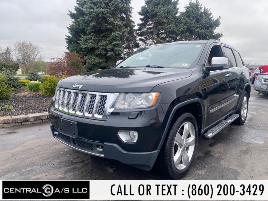 2013 Jeep Grand Cherokee 4WD 4dr Overland, available for sale in East Windsor, Connecticut | Central A/S LLC. East Windsor, Connecticut 2013 Jeep Grand Cherokee 4WD 4dr Overland, available for sale in East Windsor, Connecticut | Central A/S LLC. East Windsor, Connecticut
