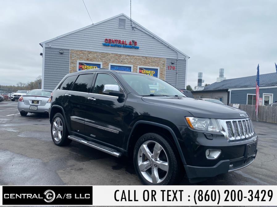 2013 Jeep Grand Cherokee 4WD 4dr Overland, available for sale in East Windsor, Connecticut | Central A/S LLC. East Windsor, Connecticut