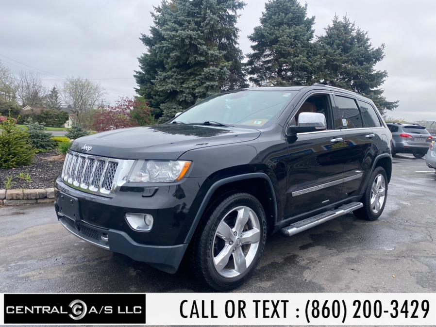 2013 Jeep Grand Cherokee 4WD 4dr Overland, available for sale in East Windsor, Connecticut | Central A/S LLC. East Windsor, Connecticut 2013 Jeep Grand Cherokee 4WD 4dr Overland, available for sale in East Windsor, Connecticut | Central A/S LLC. East Windsor, Connecticut