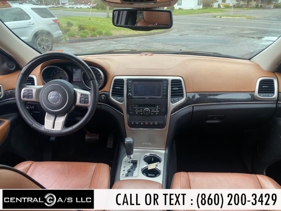 2013 Jeep Grand Cherokee 4WD 4dr Overland, available for sale in East Windsor, Connecticut | Central A/S LLC. East Windsor, Connecticut 2013 Jeep Grand Cherokee 4WD 4dr Overland, available for sale in East Windsor, Connecticut | Central A/S LLC. East Windsor, Connecticut