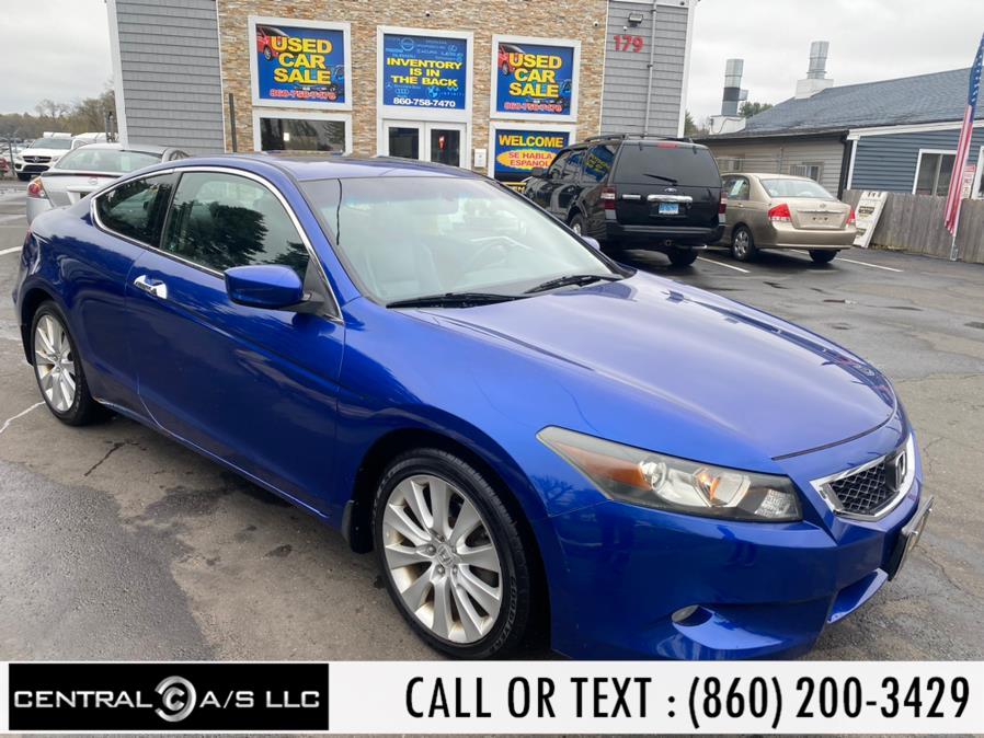 2008 Honda Accord Cpe 2dr V6 Auto EX-L, available for sale in East Windsor, Connecticut | Central A/S LLC. East Windsor, Connecticut
