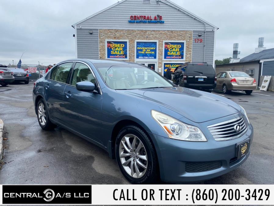 2009 Infiniti G37 Sedan 4dr x AWD, available for sale in East Windsor, Connecticut | Central A/S LLC. East Windsor, Connecticut