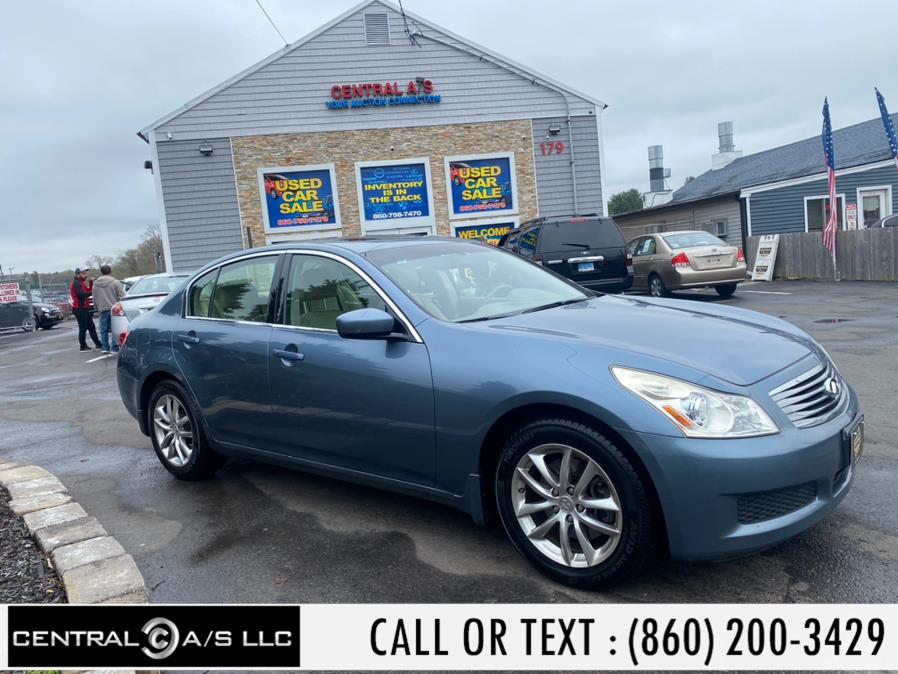 2009 Infiniti G37 Sedan 4dr x AWD, available for sale in East Windsor, Connecticut | Central A/S LLC. East Windsor, Connecticut 2009 Infiniti G37 Sedan 4dr x AWD, available for sale in East Windsor, Connecticut | Central A/S LLC. East Windsor, Connecticut