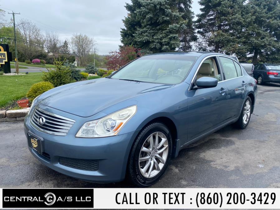 2009 Infiniti G37 Sedan 4dr x AWD, available for sale in East Windsor, Connecticut | Central A/S LLC. East Windsor, Connecticut 2009 Infiniti G37 Sedan 4dr x AWD, available for sale in East Windsor, Connecticut | Central A/S LLC. East Windsor, Connecticut