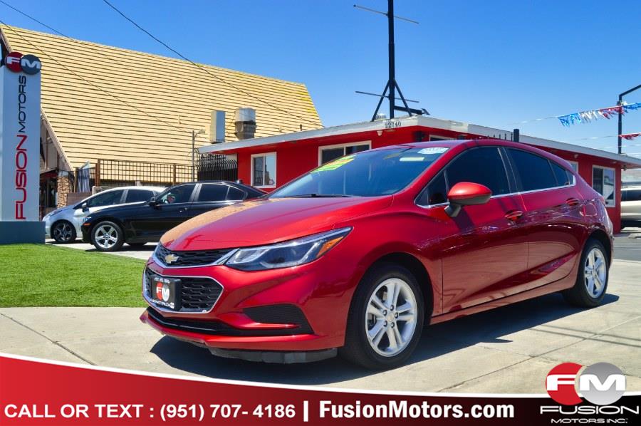 Used Chevrolet Cruze 4dr HB 1.4L LT w/1SD 2018 | Fusion Motors Inc. Moreno Valley, California