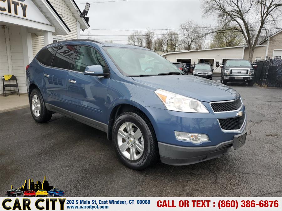 2012 Chevrolet Traverse FWD 4dr LT w/1LT, available for sale in East Windsor, Connecticut | Car City LLC. East Windsor, Connecticut 2012 Chevrolet Traverse FWD 4dr LT w/1LT, available for sale in East Windsor, Connecticut | Car City LLC. East Windsor, Connecticut