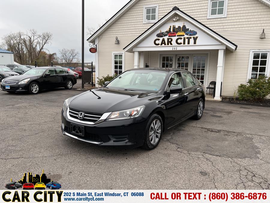 2015 Honda Accord Sedan 4dr I4 CVT LX, available for sale in East Windsor, Connecticut | Car City LLC. East Windsor, Connecticut