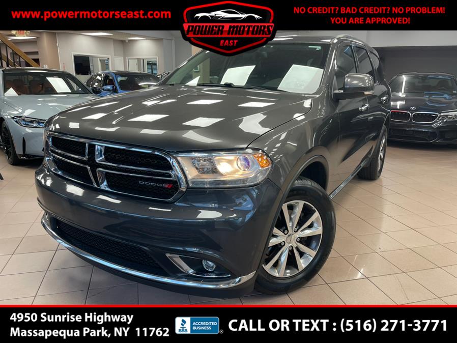 2016 Dodge Durango AWD 4dr Limited, available for sale in Massapequa Park, New York | Power Motors East. Massapequa Park, New York