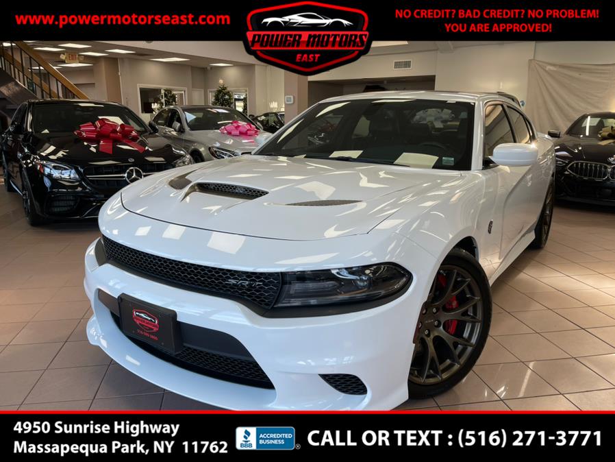 2015 Dodge Charger 4dr Sdn SRT Hellcat RWD, available for sale in Massapequa Park, New York | Power Motors East. Massapequa Park, New York