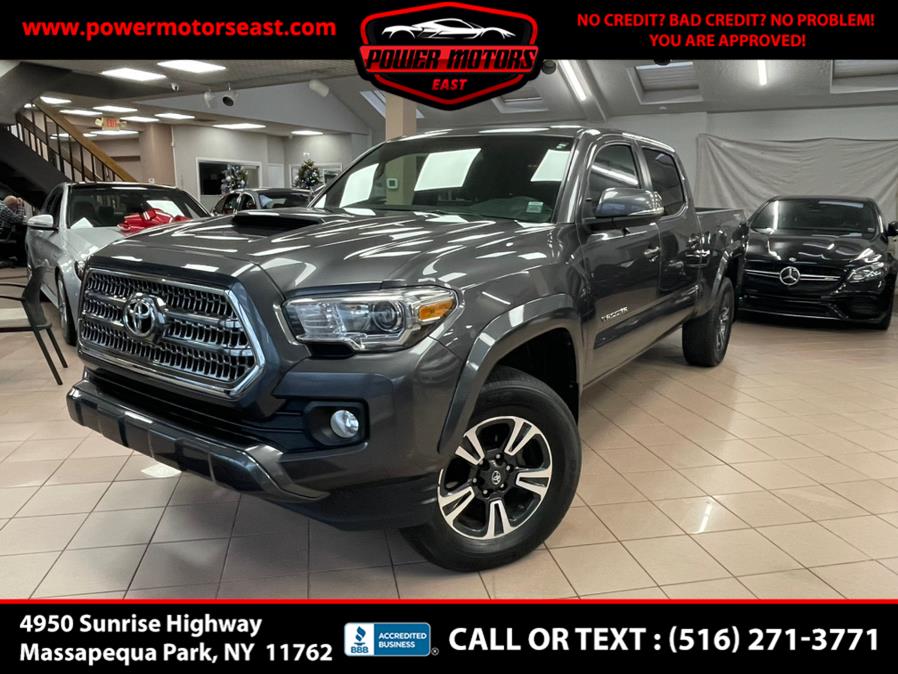2017 Toyota Tacoma TRD Sport Double Cab 6'' Bed V6 4x4 AT (Natl), available for sale in Massapequa Park, New York | Power Motors East. Massapequa Park, New York
