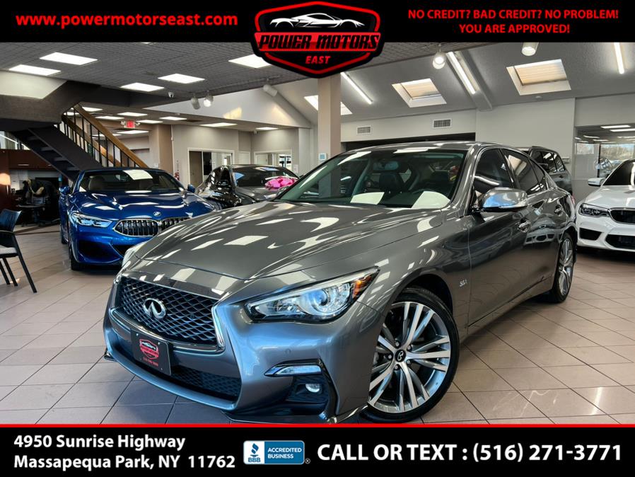 2019 INFINITI Q50 3.0t SPORT AWD, available for sale in Massapequa Park, New York | Power Motors East. Massapequa Park, New York