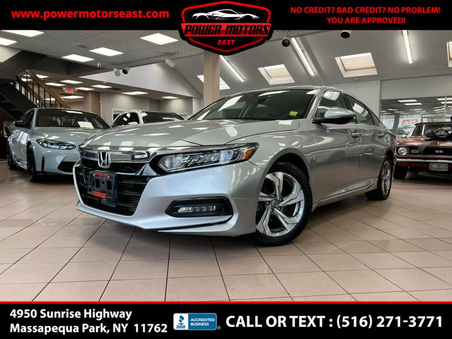 2018 Honda Accord Sedan EX-L 1.5T CVT, available for sale in Massapequa Park, New York | Power Motors East. Massapequa Park, New York 2018 Honda Accord Sedan EX-L 1.5T CVT, available for sale in Massapequa Park, New York | Power Motors East. Massapequa Park, New York
