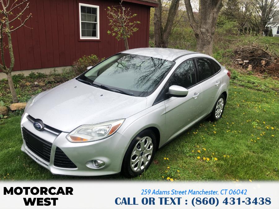 2012 Ford Focus 4dr Sdn SE, available for sale in Manchester, Connecticut | Motorcar West. Manchester, Connecticut 2012 Ford Focus 4dr Sdn SE, available for sale in Manchester, Connecticut | Motorcar West. Manchester, Connecticut