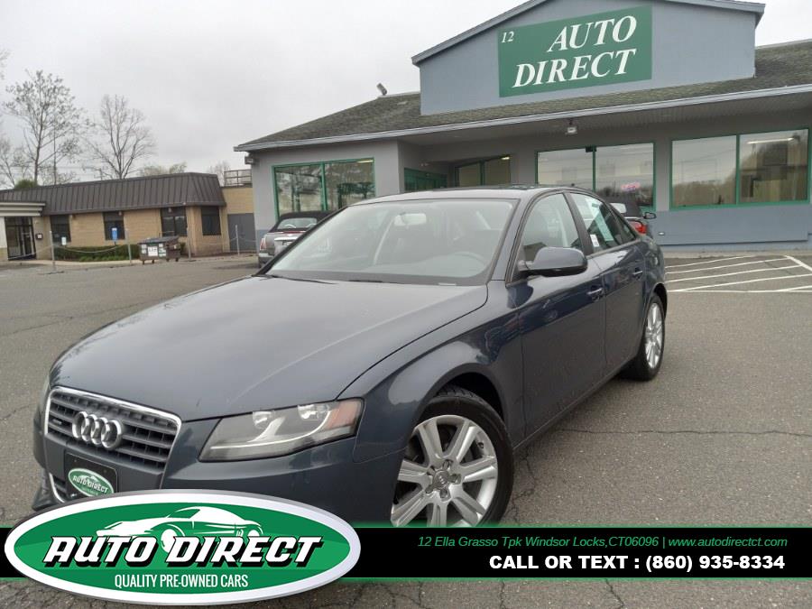 2010 Audi A4 4dr Sdn Auto quattro 2.0T Premium, available for sale in Windsor Locks, Connecticut | Auto Direct LLC. Windsor Locks, Connecticut