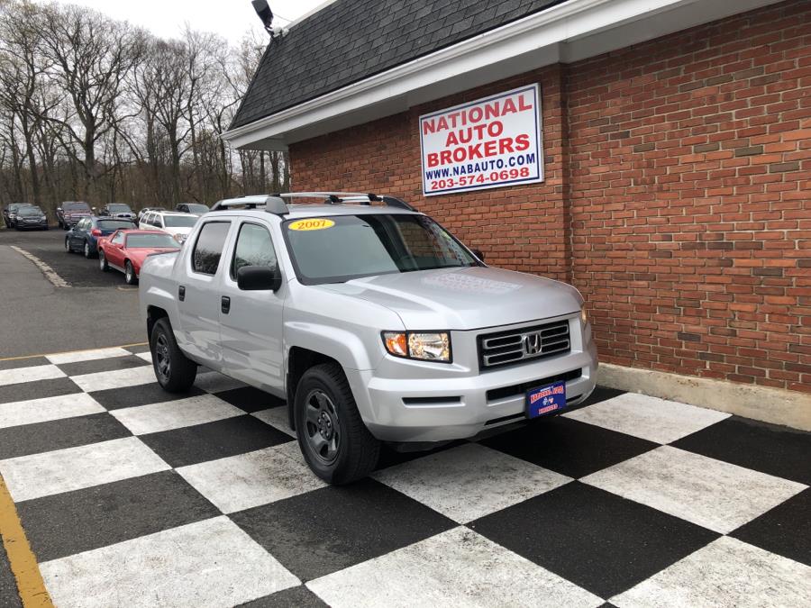 2007 Honda Ridgeline 4WD Crew Cab RT, available for sale in Waterbury, Connecticut | National Auto Brokers, Inc.. Waterbury, Connecticut