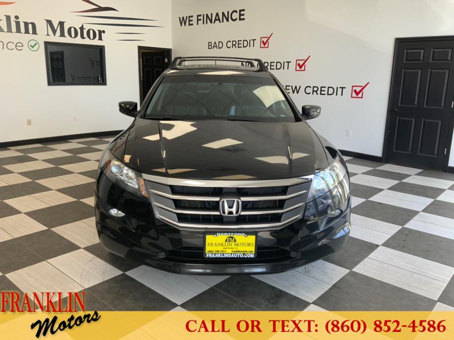 2012 Honda Crosstour 4WD V6 5dr EX-L, available for sale in Hartford, Connecticut | Franklin Motors Auto Sales LLC. Hartford, Connecticut 2012 Honda Crosstour 4WD V6 5dr EX-L, available for sale in Hartford, Connecticut | Franklin Motors Auto Sales LLC. Hartford, Connecticut