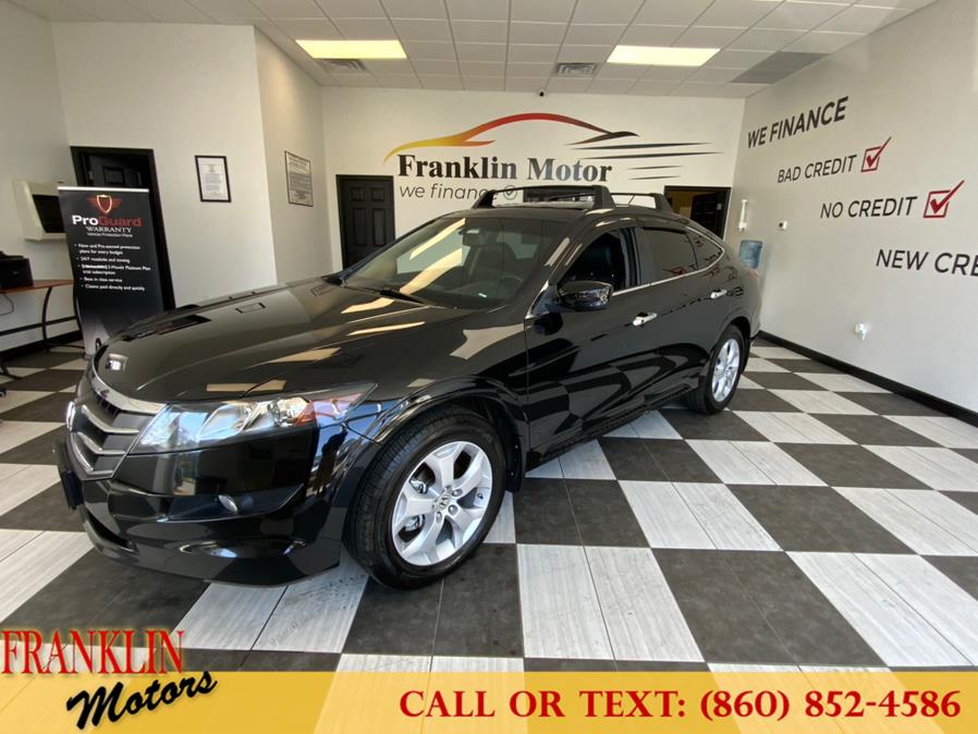 2012 Honda Crosstour 4WD V6 5dr EX-L, available for sale in Hartford, Connecticut | Franklin Motors Auto Sales LLC. Hartford, Connecticut 2012 Honda Crosstour 4WD V6 5dr EX-L, available for sale in Hartford, Connecticut | Franklin Motors Auto Sales LLC. Hartford, Connecticut