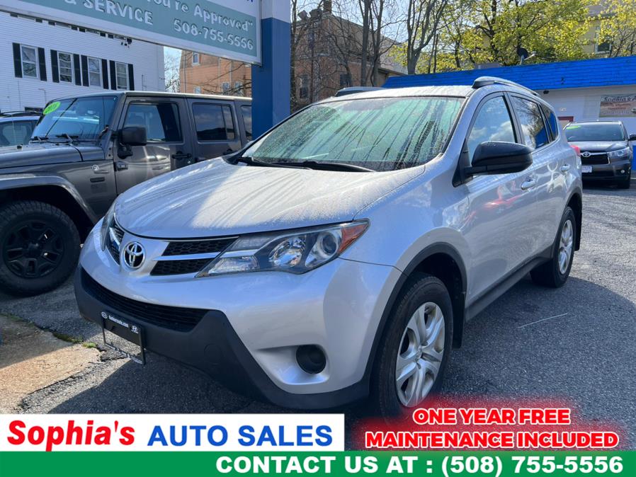 2015 Toyota RAV4 AWD 4dr LE (Natl), available for sale in Worcester, Massachusetts | Sophia's Auto Sales Inc. Worcester, Massachusetts