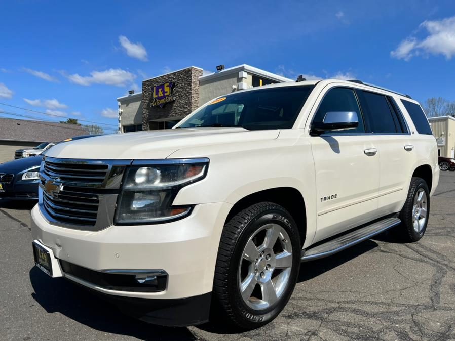 2015 Chevrolet Tahoe 4WD 4dr LTZ, available for sale in Plantsville, Connecticut | L&S Automotive LLC. Plantsville, Connecticut