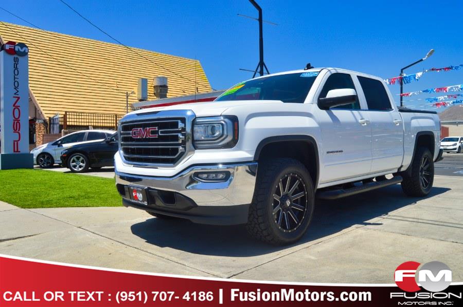 2017 GMC Sierra 1500 2WD Crew Cab 143.5" SLE, available for sale in Moreno Valley, California | Fusion Motors Inc. Moreno Valley, California 2017 GMC Sierra 1500 2WD Crew Cab 143.5" SLE, available for sale in Moreno Valley, California | Fusion Motors Inc. Moreno Valley, California
