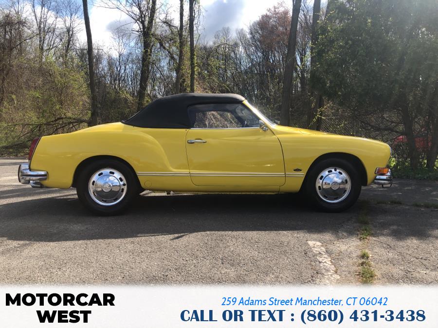 1973 Volkswagen KARMANN GHIA 2dr Conv, available for sale in Manchester, Connecticut | Motorcar West. Manchester, Connecticut 1973 Volkswagen KARMANN GHIA 2dr Conv, available for sale in Manchester, Connecticut | Motorcar West. Manchester, Connecticut