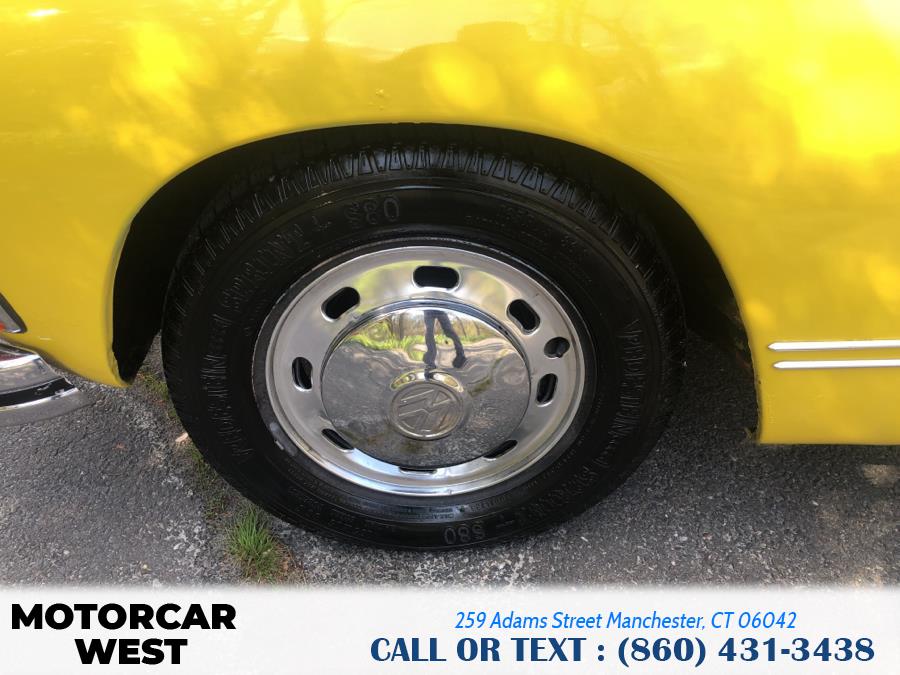 1973 Volkswagen KARMANN GHIA 2dr Conv, available for sale in Manchester, Connecticut | Motorcar West. Manchester, Connecticut 1973 Volkswagen KARMANN GHIA 2dr Conv, available for sale in Manchester, Connecticut | Motorcar West. Manchester, Connecticut