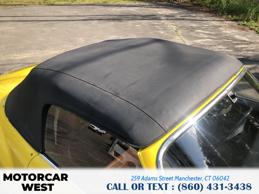 1973 Volkswagen KARMANN GHIA 2dr Conv, available for sale in Manchester, Connecticut | Motorcar West. Manchester, Connecticut 1973 Volkswagen KARMANN GHIA 2dr Conv, available for sale in Manchester, Connecticut | Motorcar West. Manchester, Connecticut