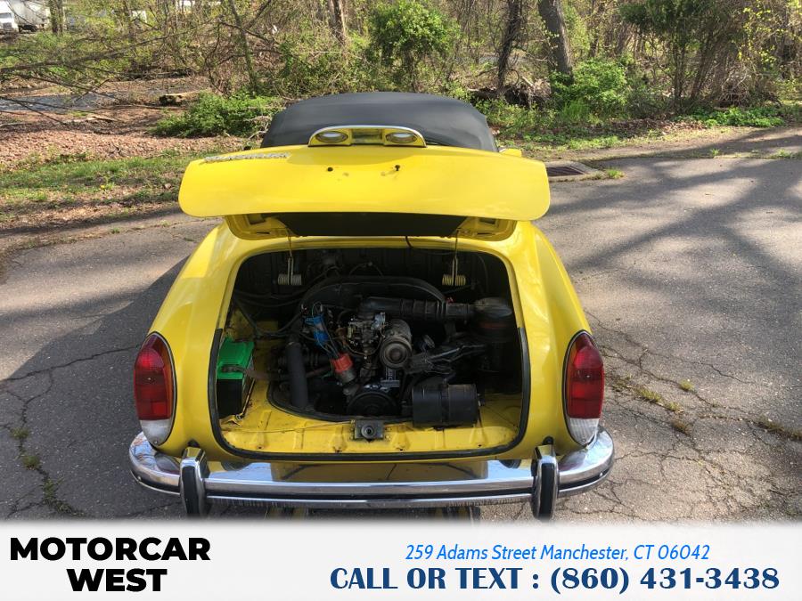 1973 Volkswagen KARMANN GHIA 2dr Conv, available for sale in Manchester, Connecticut | Motorcar West. Manchester, Connecticut 1973 Volkswagen KARMANN GHIA 2dr Conv, available for sale in Manchester, Connecticut | Motorcar West. Manchester, Connecticut