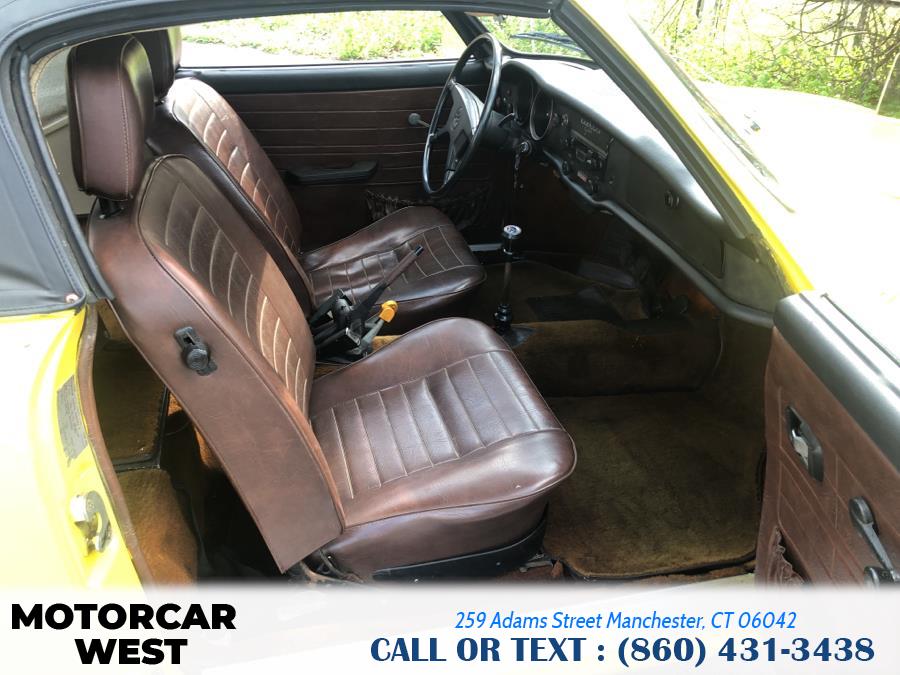 1973 Volkswagen KARMANN GHIA 2dr Conv, available for sale in Manchester, Connecticut | Motorcar West. Manchester, Connecticut 1973 Volkswagen KARMANN GHIA 2dr Conv, available for sale in Manchester, Connecticut | Motorcar West. Manchester, Connecticut